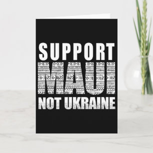Carte Soutenez Maui pas l'Ukraine
