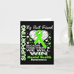 Carte Soutenir mon meilleur ami - Prix de la santé menta