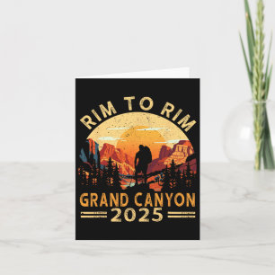 Carte South Rim To North Rim Grand Canyon 2025 Randonnée