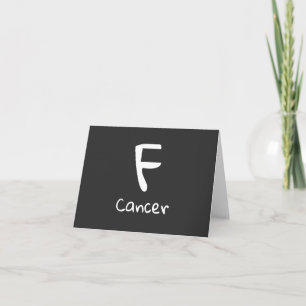Carte Soutien au cancer Salutation s'améliorer