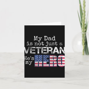 Carte Soutien aux familles de vétérans militaires Mon pè
