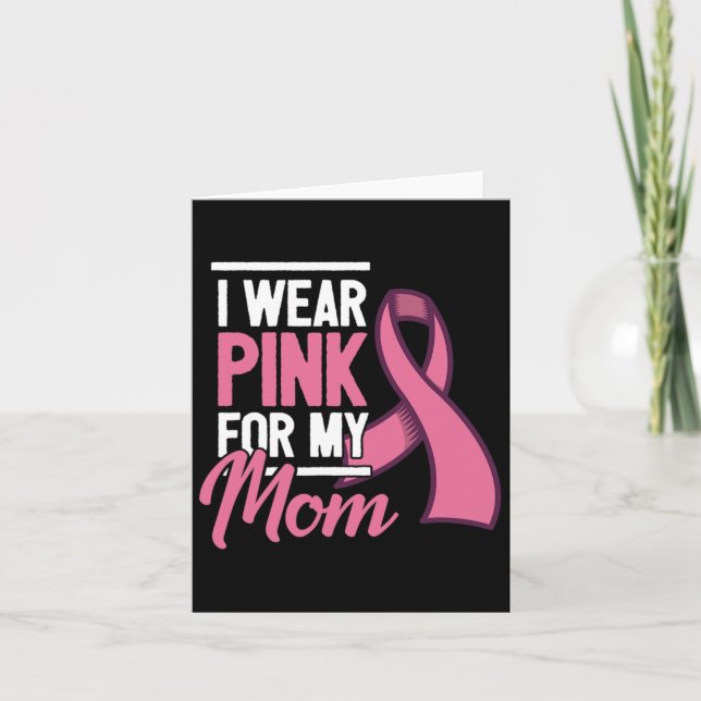 Carte Soutien contre le cancer du sein  (Devant)