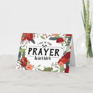 Carte Soutien contre le Cancer, Religieux, Je suis votre