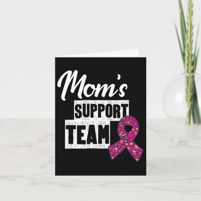 Carte Soutien de la mère du cancer du sein (Devant)