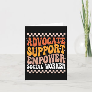 Carte Soutien des avocats Empower Social Worker Social W