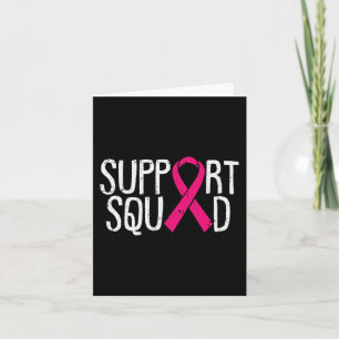 Carte Soutien Équipe de sensibilisation au cancer du sei