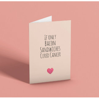 Carte Soutien et encouragement en matière de cancer