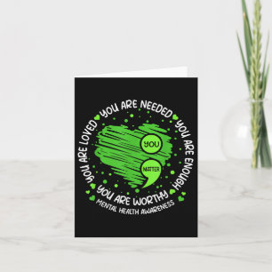 Carte Soutien motivationnel Guerrier Santé mentale