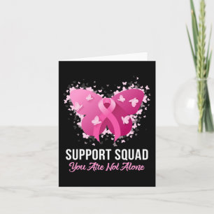 Carte Soutien Squad Sensibilisation au cancer du sein Ru