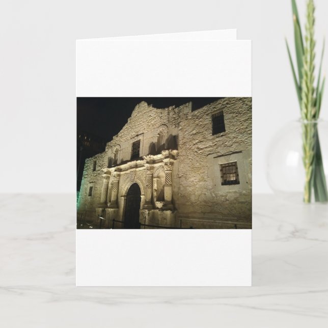 Carte Souvenez-vous de l'Alamo (Devant)