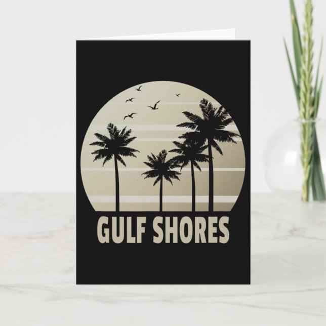 Carte Souvenir de vacances à Gulf Shores Alama  (Devant)