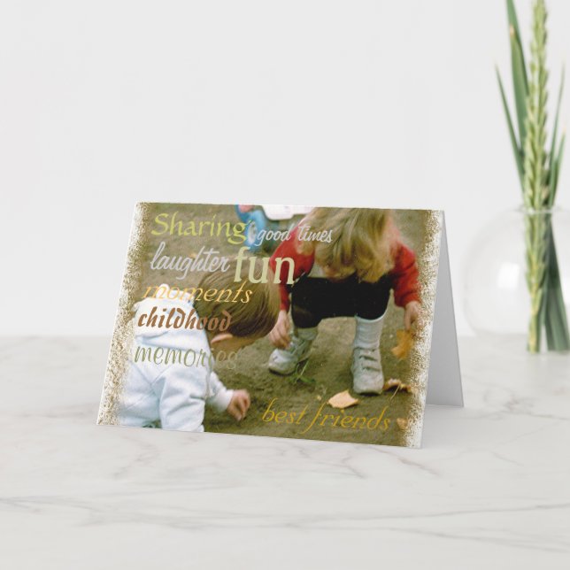 Carte Souvenirs (Devant)