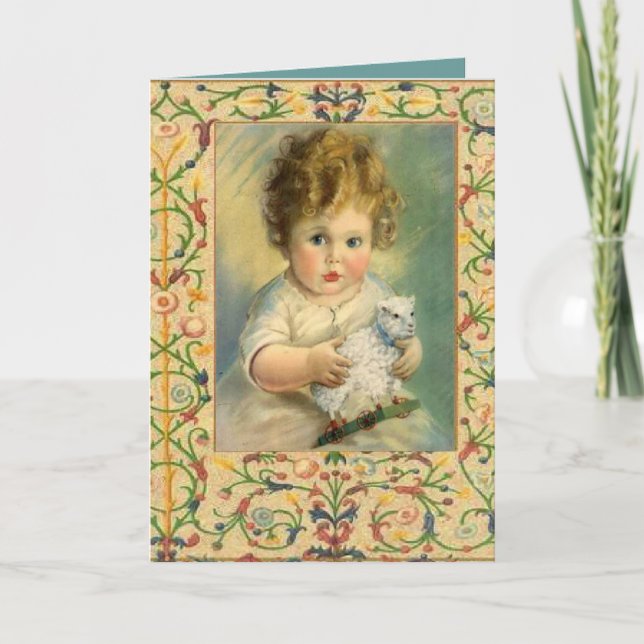Carte Souvenirs de Pâques doux (Devant)