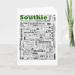 Carte Souvenirs de SOUTHIE