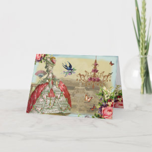 Carte Souvenirs de Versailles Joyeux Anniversaire