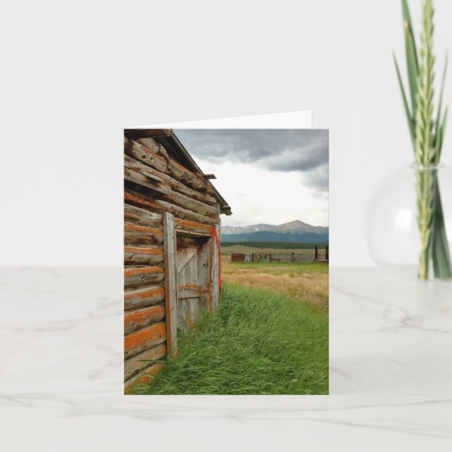 Carte Souvenirs du Vieux Ouest (Devant)