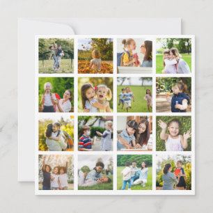 Carte Souvenirs en Mouvement : Collage personnalisable d