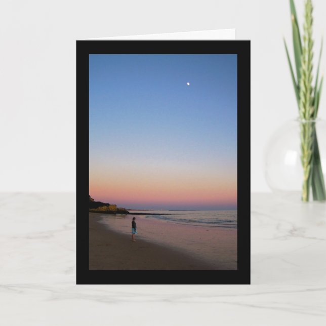 Carte Souvenirs sous la lumière de la lune (Devant)