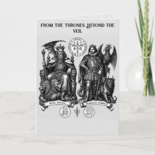 Carte Souverains duaux infernaux Belial et Nebiros