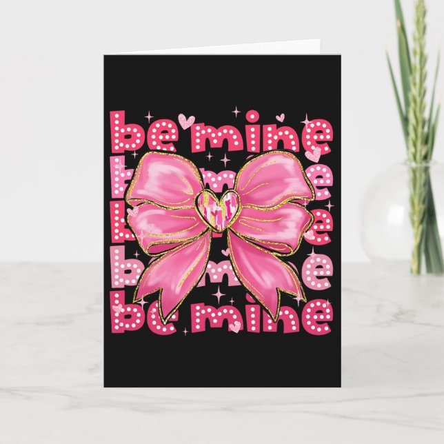 Carte Soyeux Saint-Valentin Saint Valentin Joyeuse Saint (Devant)