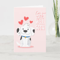 Soyez Bien Bientôt Sweet Chiot Salutation