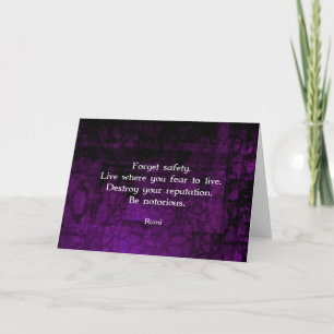 Carte Soyez Citation Inspirationnelle De Rumi Célèbre