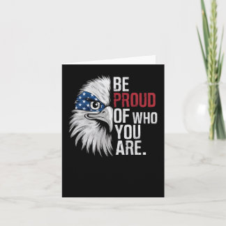 Carte Soyez Fiers De Ce Que Vous Êtes Sticker