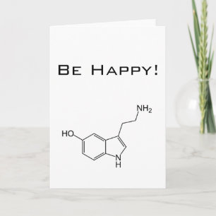 Carte Soyez Heureux ! Sérotonine