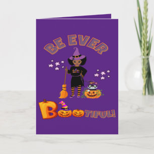 Carte Soyez toujours un bon Halloween