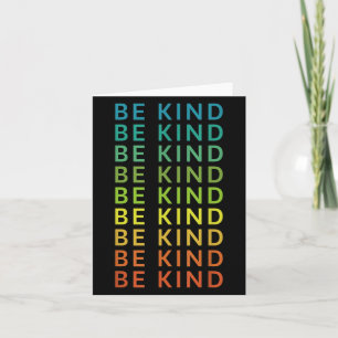 Carte Soyez un arc-en-ciel Inspirationnel Graphisme Happ