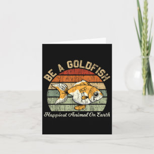 Carte Soyez Un Poisson D'Or Pour Une Citation Motivation