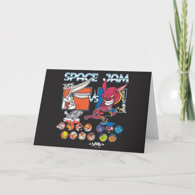 Carte SPACE JAM™ TUNE SQUAD™ VS Monstars Roster Graphic (Devant)