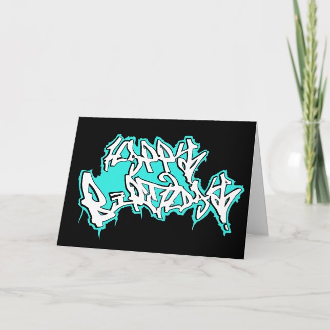 Carte spangleMASSIVE de BIRTHDAYcard (Devant)