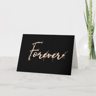 Carte Sparkler Forever pour Anniversaire