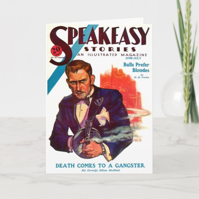 Carte Speakeasy (Devant)