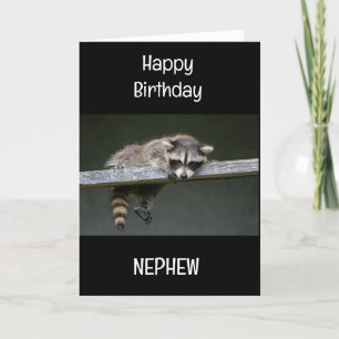 CARTE SPÉCIAL *NEPHEW* POUR VOTRE ANNIVERSAIRE!