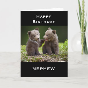 CARTE SPÉCIAL *NEPHEW* POUR VOTRE ANNIVERSAIRE!