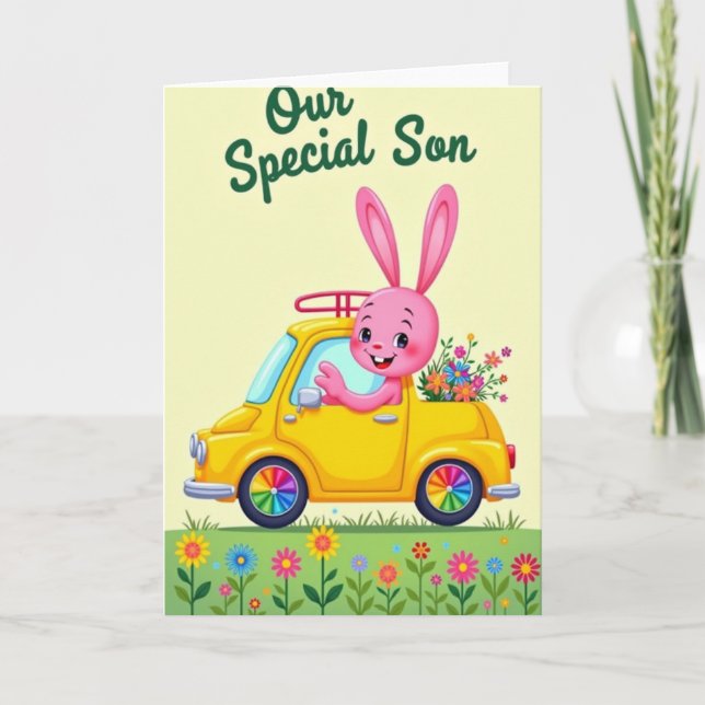 Carte Special Son Happy Ride Card (Devant)