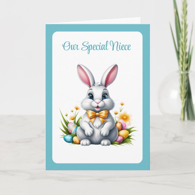 Carte spéciale Niece Easter (Devant)