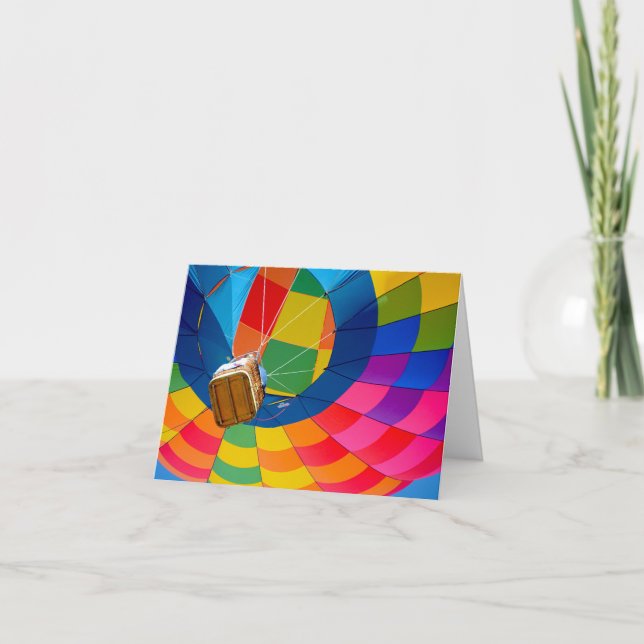 Carte Spectacle de Montgolfières (Devant)