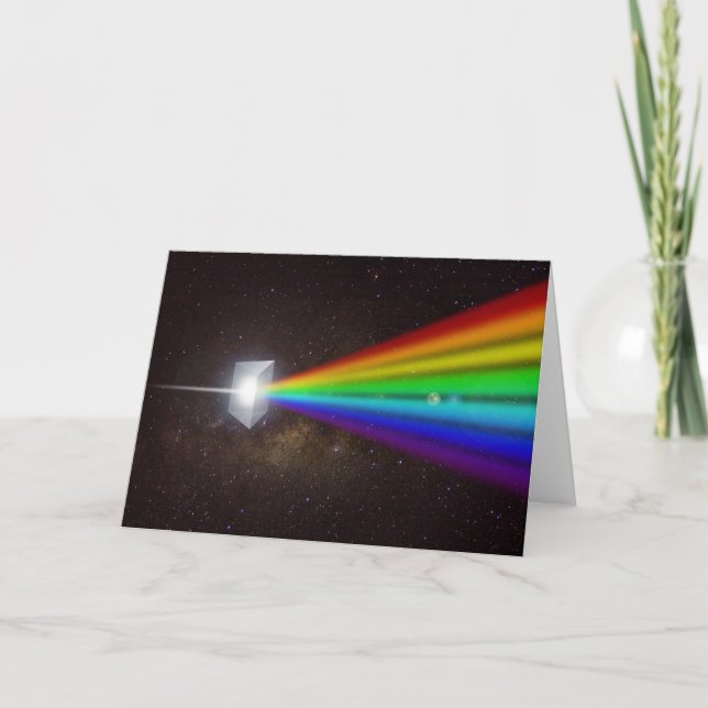Carte Spectre de couleurs Prism (Devant)