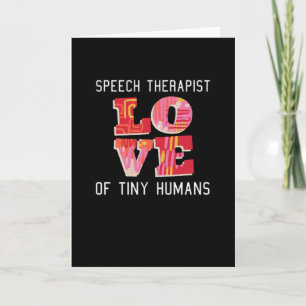 Carte Speech Therapist Gift
