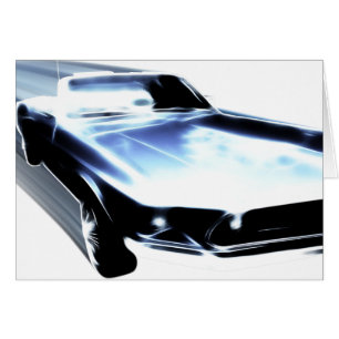 Carte Speed Blue Mustang