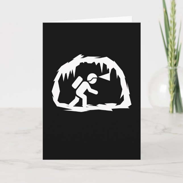 Carte Spéléologie de la grotte de spéléologie (Devant)