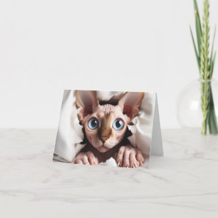 Carte Sphynx pour toute occasion