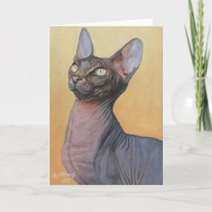 Carte Sphynx Sphinx Chat Chats Electra