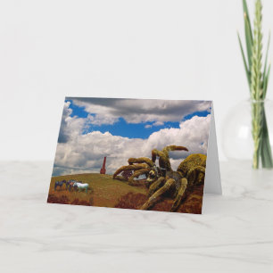 Carte Spider Science-Fiction Collage