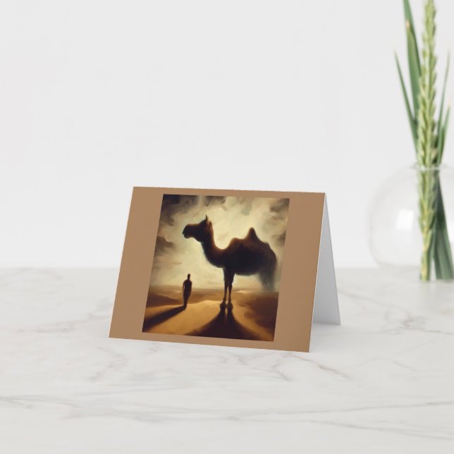 Carte Spirit Animal Camel 2 (Devant)