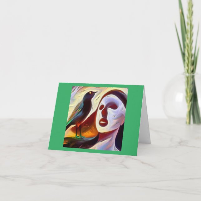 Carte Spirit Animal Mockingbird 3 (Devant)