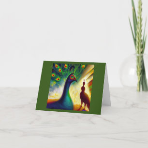 Carte Spirit Animal Peacock 3